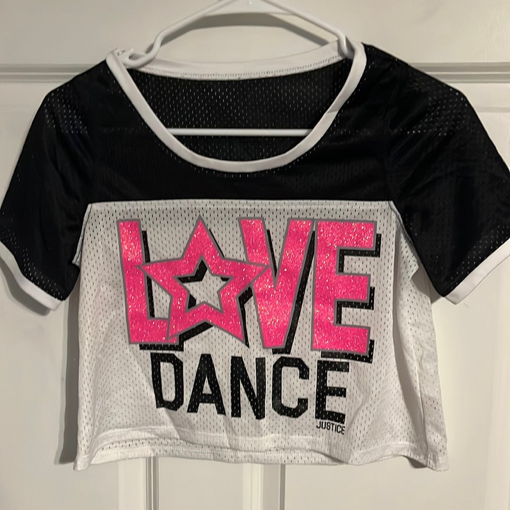 Girls Justice active top— Love Dance size 14